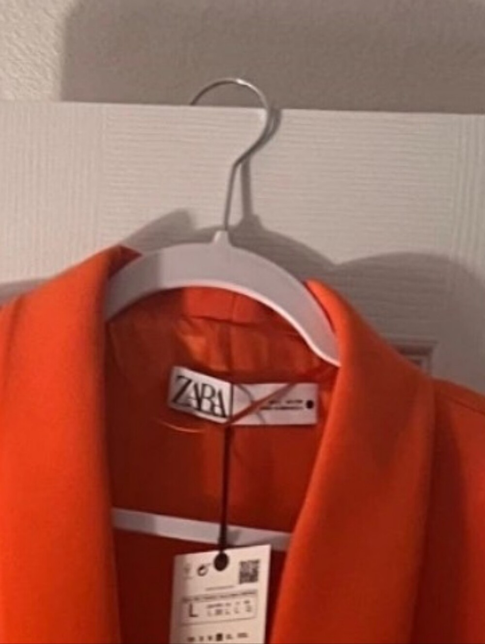 Zara Orange Shawl Collar Blazer And Pants Suit....New With Tags.. - Picture 8 of 10